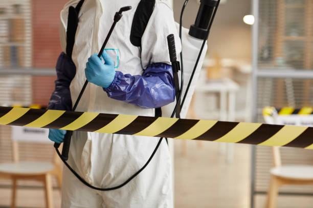 Professional Biohazard technician working in Farmington, CA